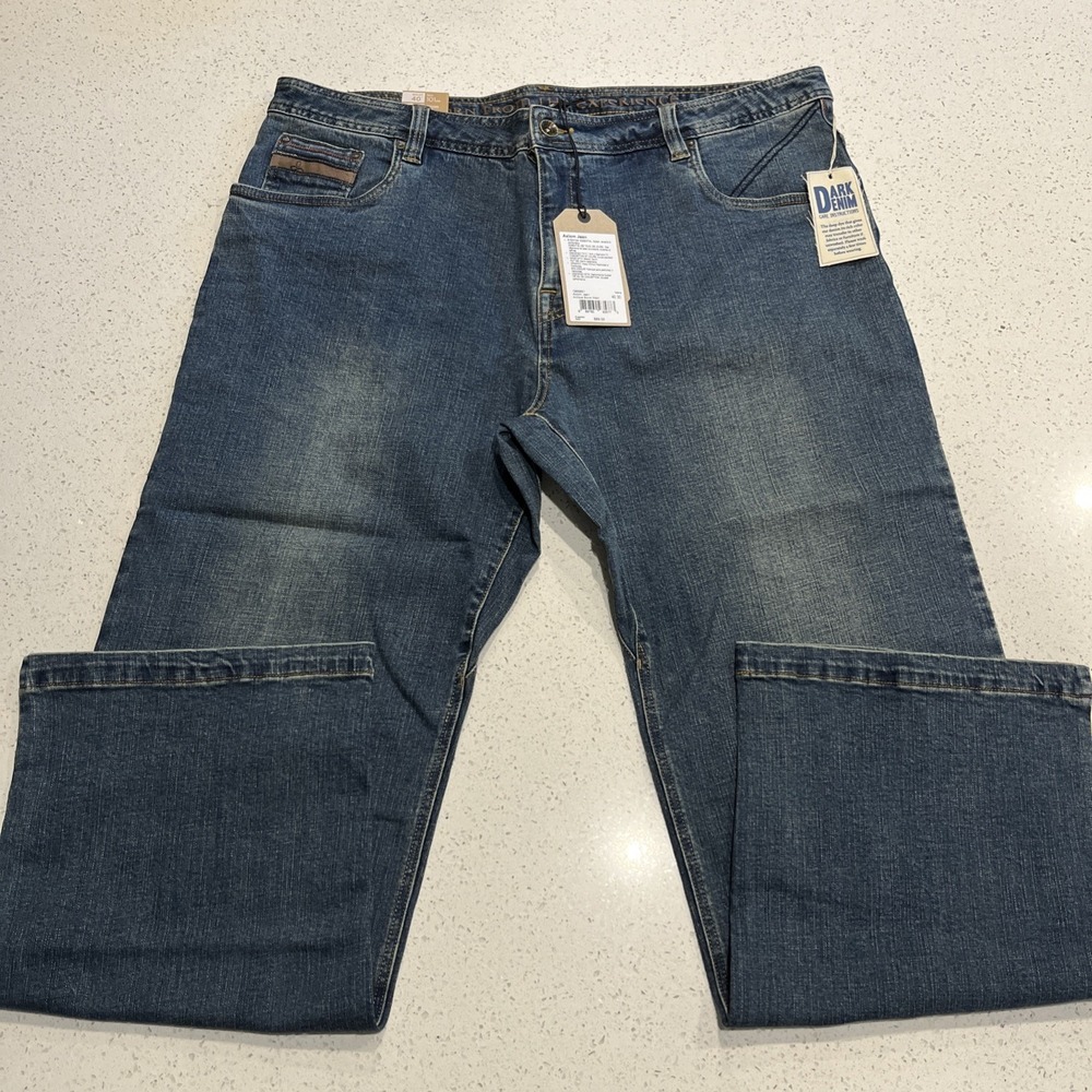 Prana‎ Axiom Straight Leg Jean Men's Size 40X30 Antique Stone Wash, New